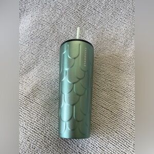 Starbucks Seafoam Green stainless Textured Tumbler 24 oz NWT